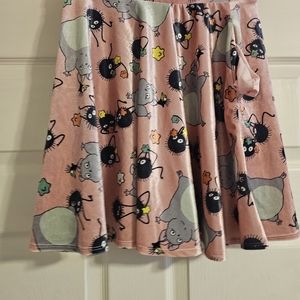 Hot Topic Velvet Skirt